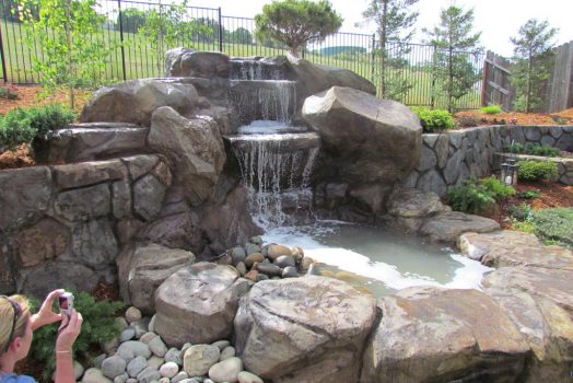 Tips From David Montyoa Stonemakers  While Installing A Waterfall In The Backyard!