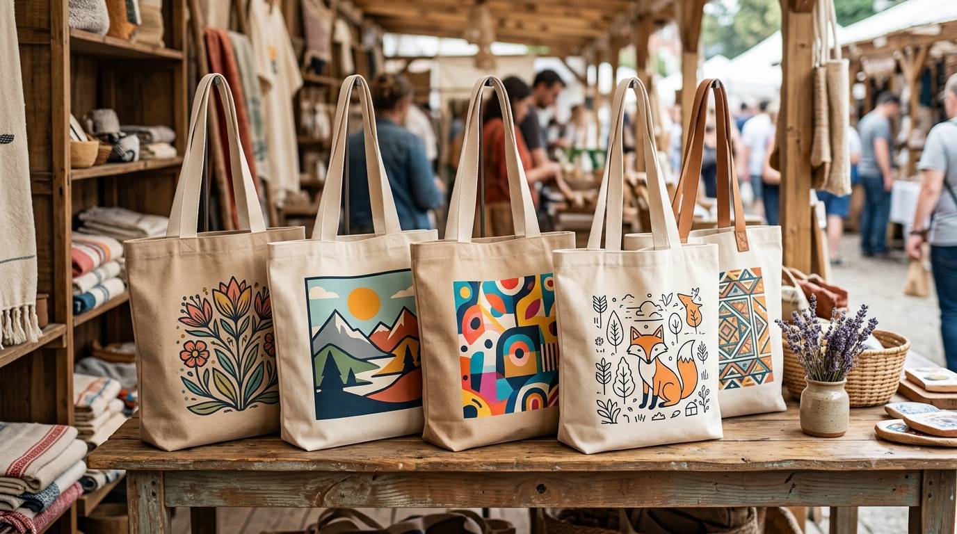 printed tote bags